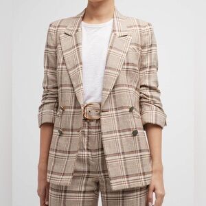 VERONICA BEARD Viva Dickey Jacket in Plaid